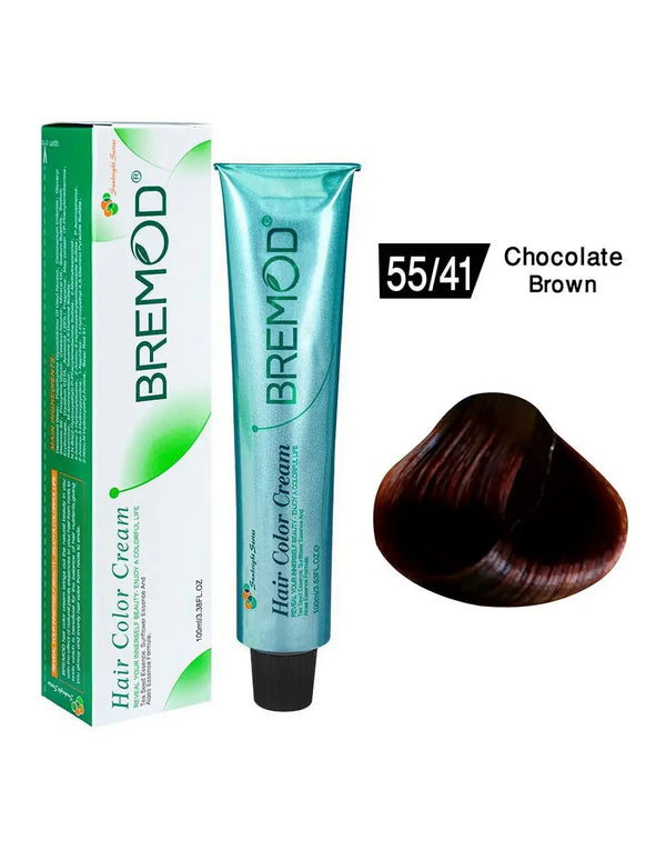 Bremod Hair Color Chocolate Brown 55/41