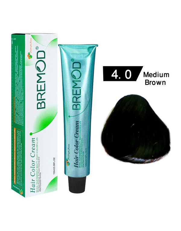 Bremod Hair Color Medium Brown 4.0