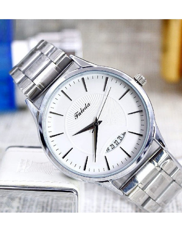 Original Faleda Men's Water Resistant Dress Watch
