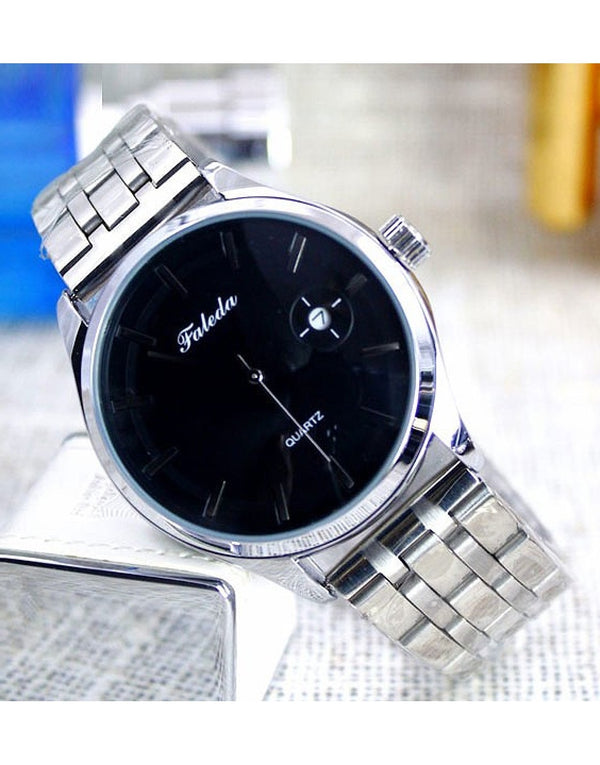 Original Faleda Men's Water Resistant Dress Watch
