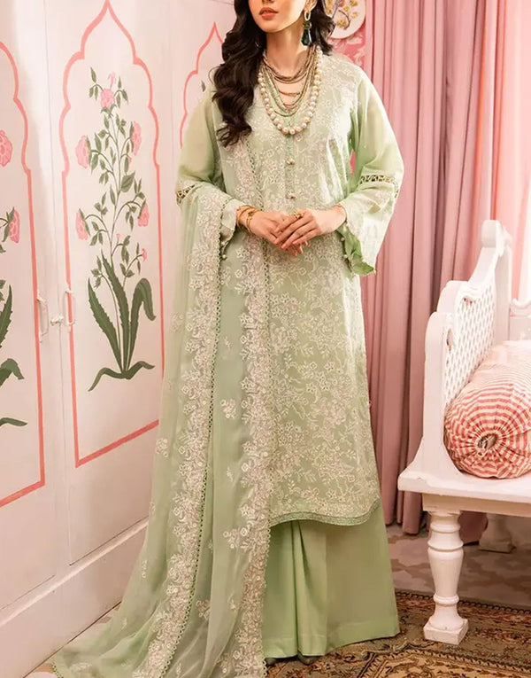 Gul Ahmed 3PC Embroidered Swiss Voile Lawn Dress | LSV-42013
