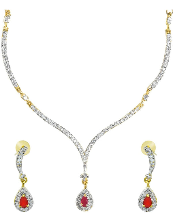 Indian AD Jewellery Set