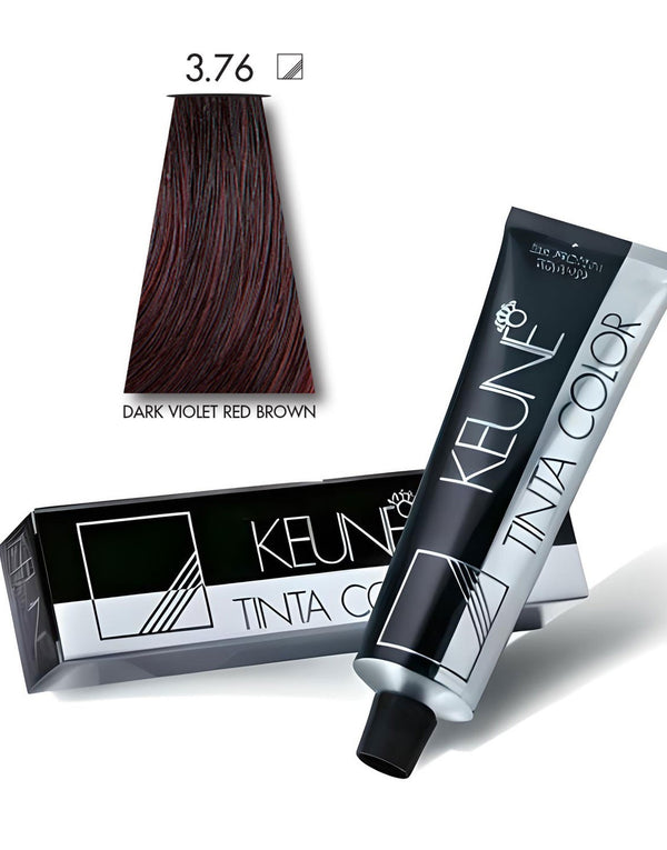 Keune Tinta Hair Color 3.76 Dark Violet Red Brown