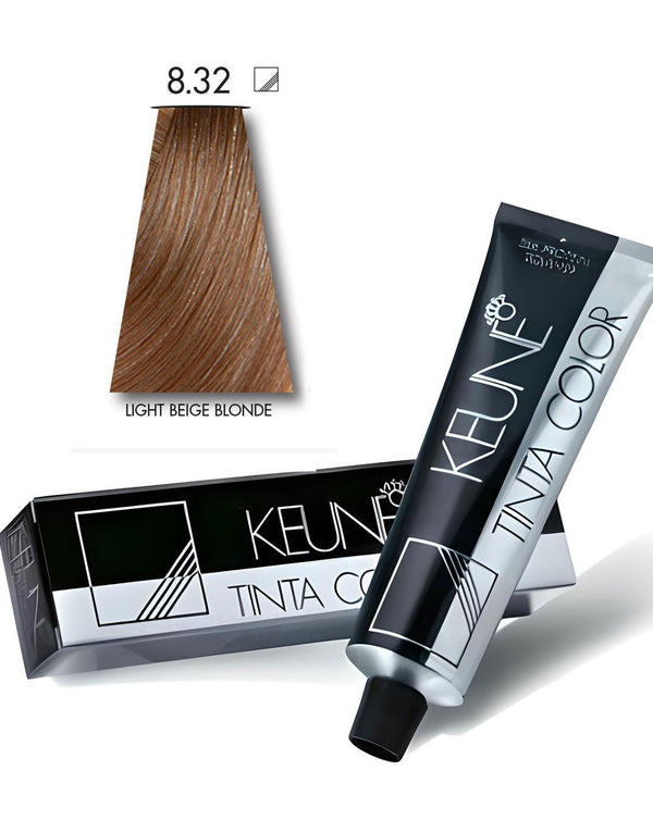 Keune Tinta Hair Color 8.32 Light Beige Blonde