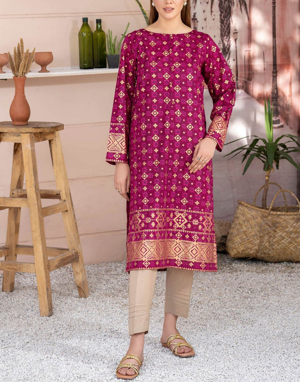 Limelight Unstitched Lawn Shirt-Paste Print | U3527SD-2PC-168