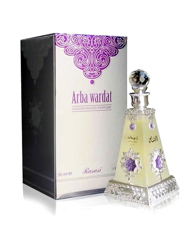 Original Rasasi Arba Wardat Perfume Oil