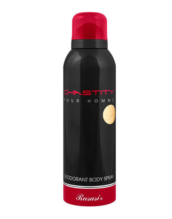 Original Rasasi Chastity For Men Deodorant Body Spray - 200 ML