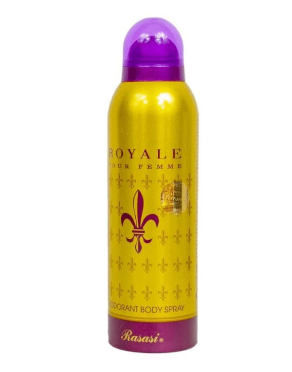 Original Rasasi Royale Pour Femme Deodorant Body Spray - 200 ML