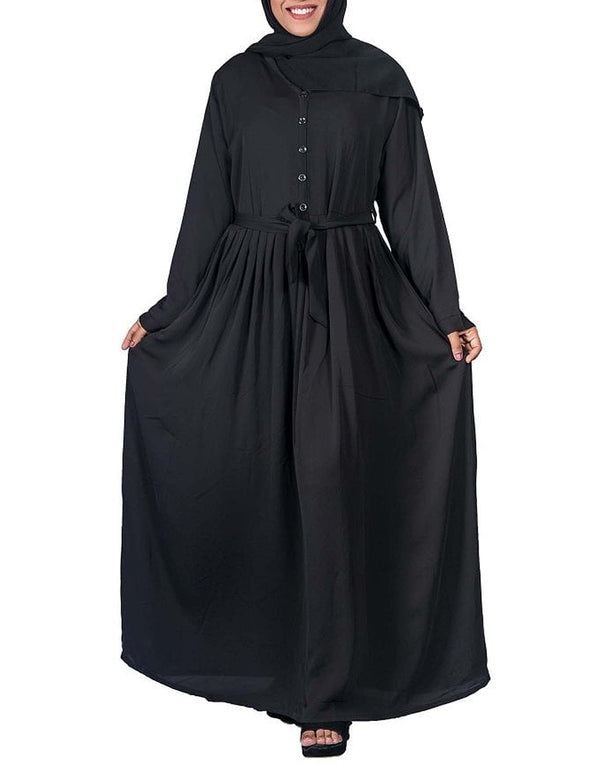 Umbrella Style Abaya With Scarf